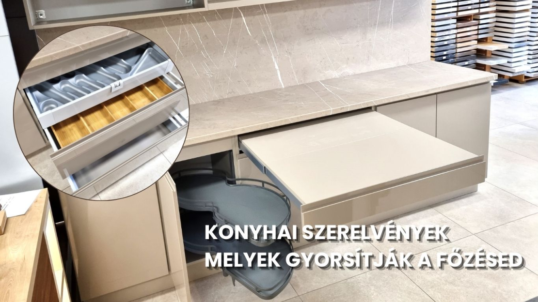 Konyhai szerelvény, melyek gyorsítják a főzésed