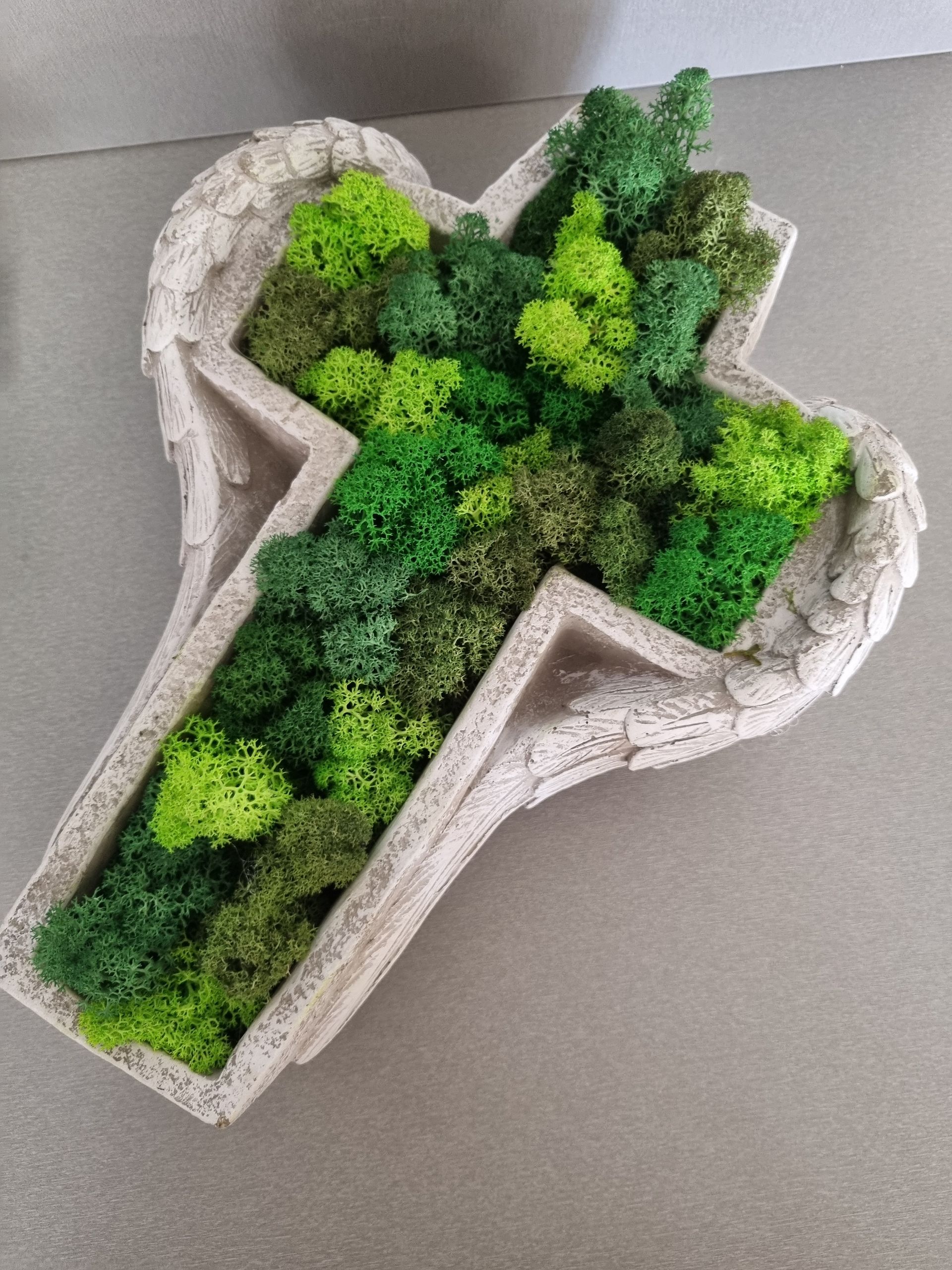 kereszt alakú izlandi zuzmó dekoráció ár