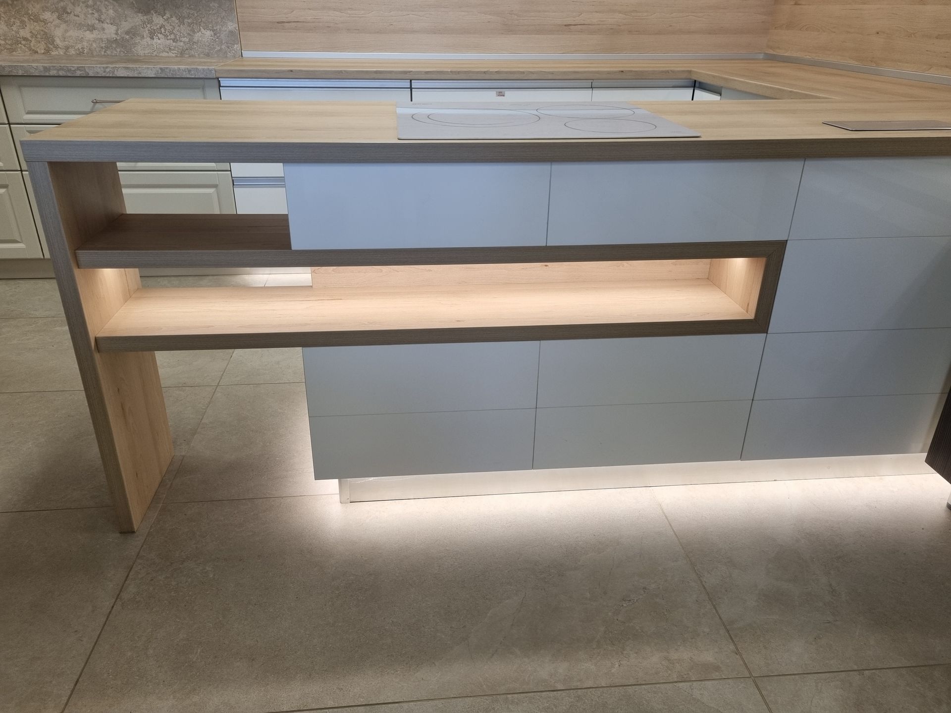 Különleges kialakítású konyha