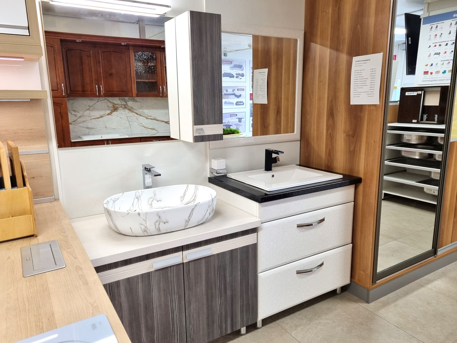 Bemutatóterem Debrecen fürdőszoba kínálatunk